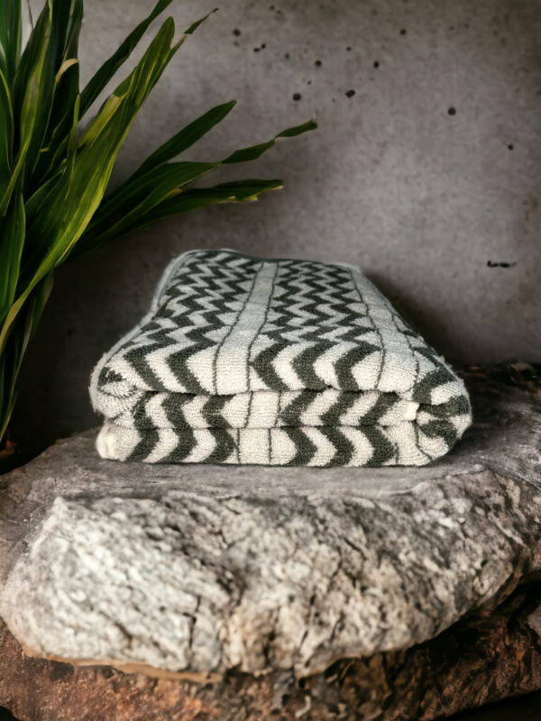 Premium Chevron Pattern Towel