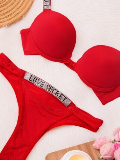 Passionate Red "Love Secret" Padded Bra - Image 2