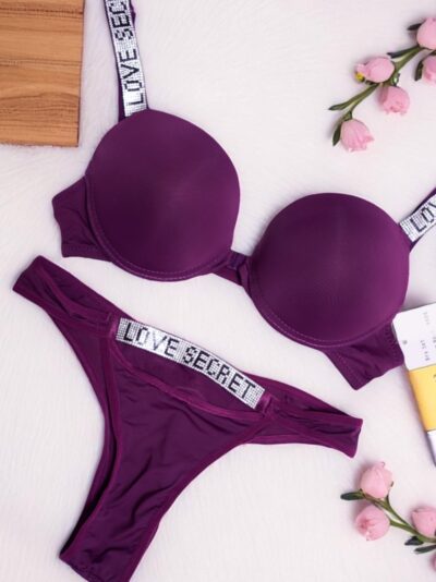 Enchanting Purple "Love Secret" Padded Bra - Image 6