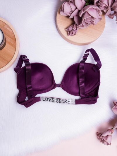 Enchanting Purple "Love Secret" Padded Bra - Image 4