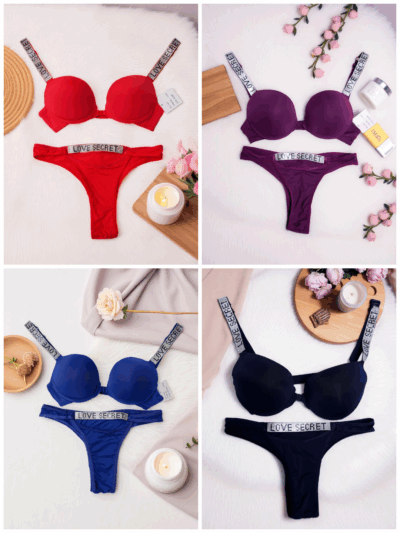 Passionate Red "Love Secret" Padded Bra - Image 5