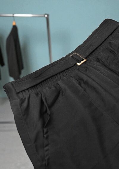 Classic Black Premium Grip Cargo Trousers - Image 2