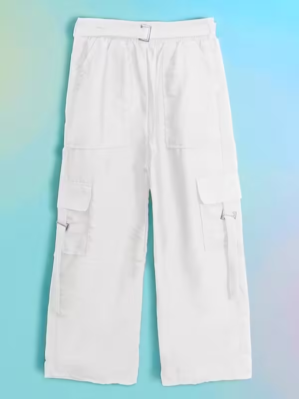 Chic Tea Pink Premium Grip Cargo Trousers