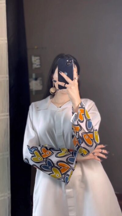 Chic 2-Piece Printed Shirt & Palazzo Set - Image 2