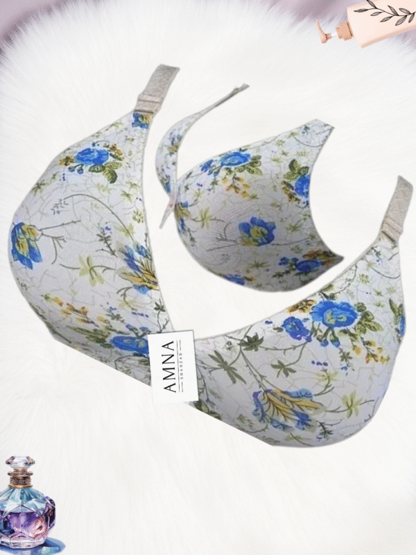 Imported Soft Malai Print Lycra Bra