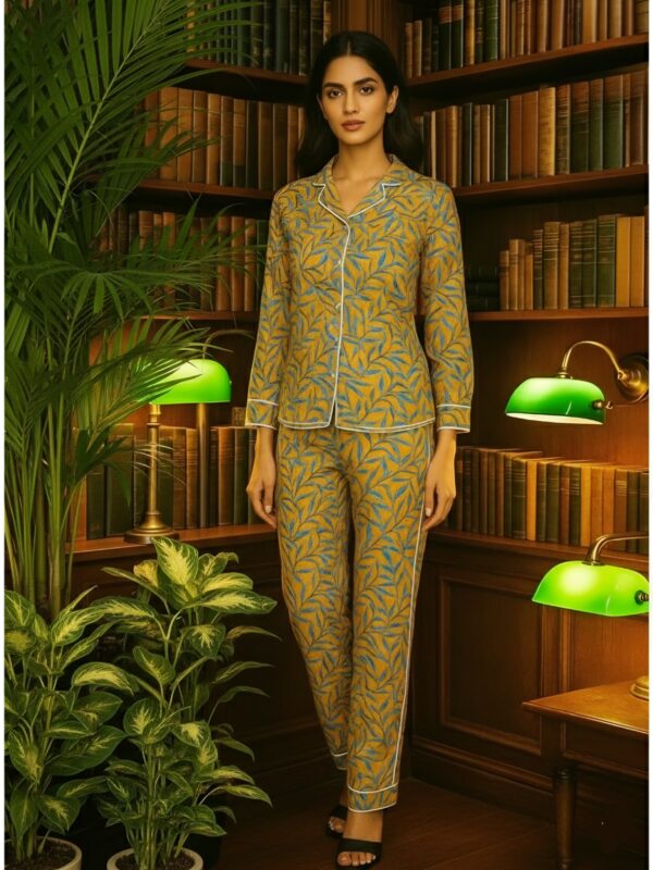 NS-YP-Print-Linen-Pajama-Set